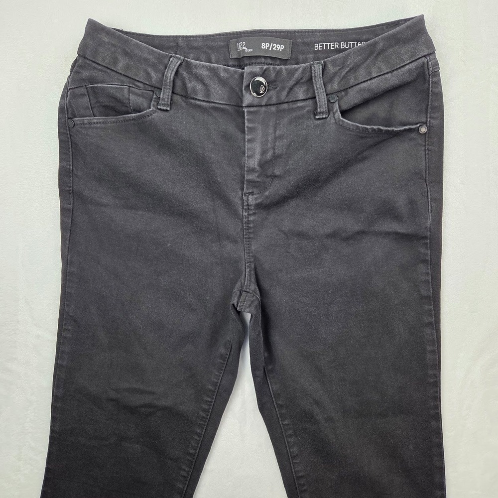 1822 Denim Skinny Jeans Women 8P Blue Better Butter High Rise Ankle Excellent - Picture 3 of 10